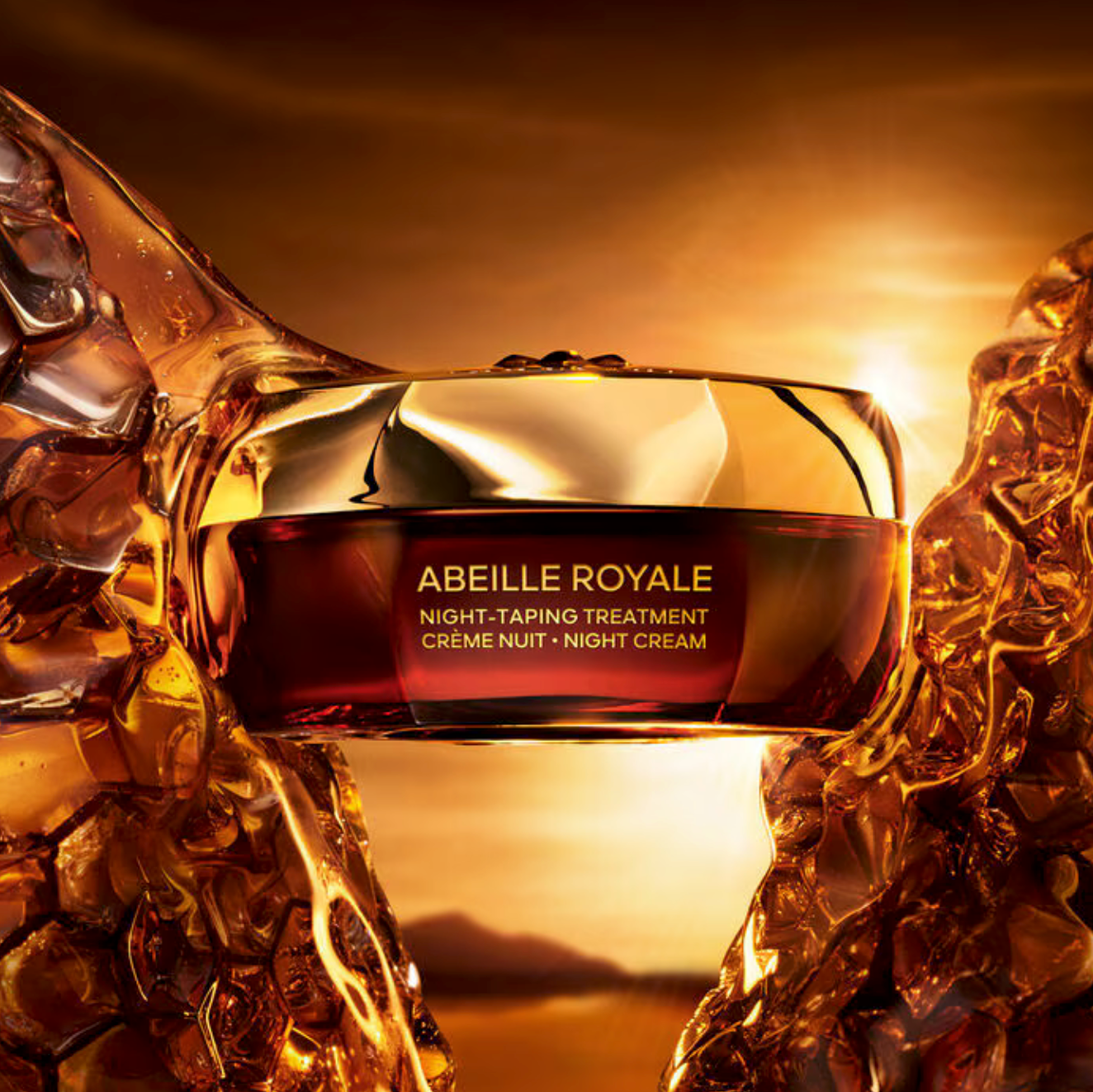 Guerlain Abeille Royale: NIGHT-TAPING TREATMENT - 50ml / 50ml (Refill)