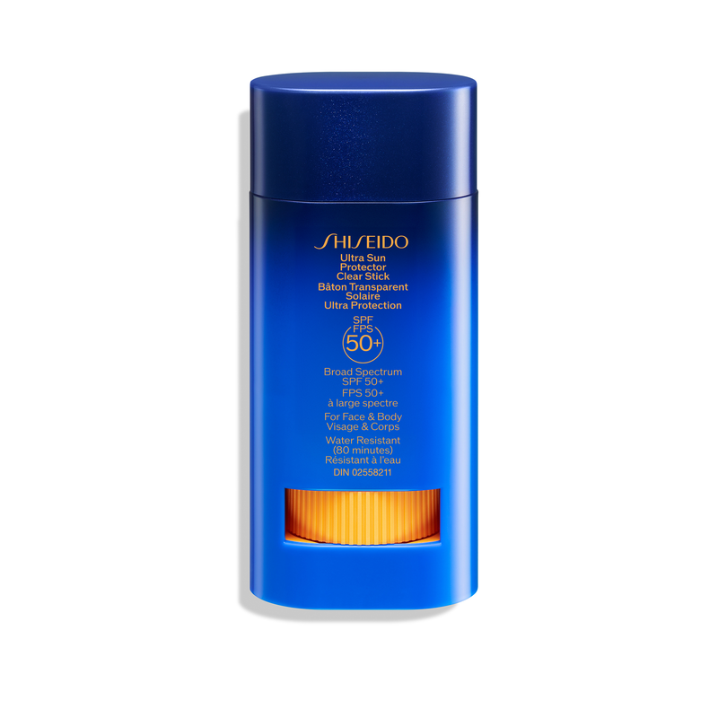 Shiseido Sunscreen: Ultra Sun Protector Clear Stick Broad Spectrum SPF 50+