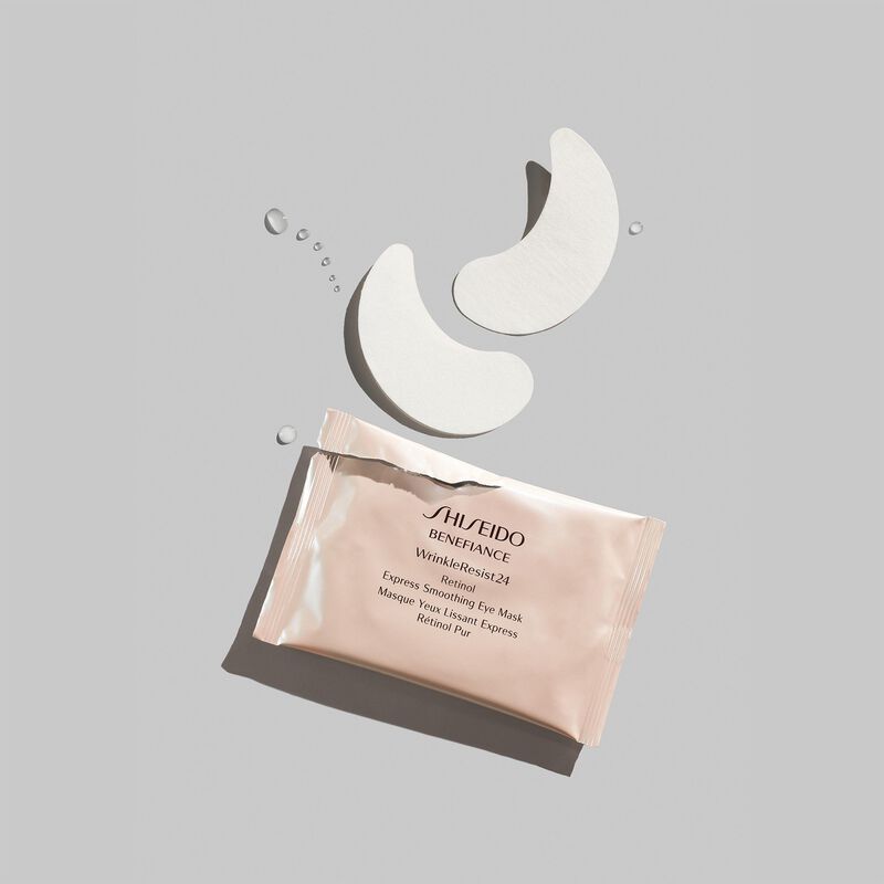 Shiseido Benefiance: WrinkleResist24 Pure Retinol Express Smoothing Eye Mask - 12x