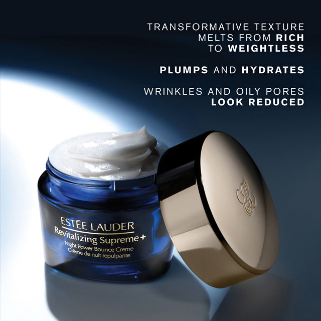 Estee Lauder: Revitalizing Supreme+ Night Power Bounce Creme Moisturizer - 50ml