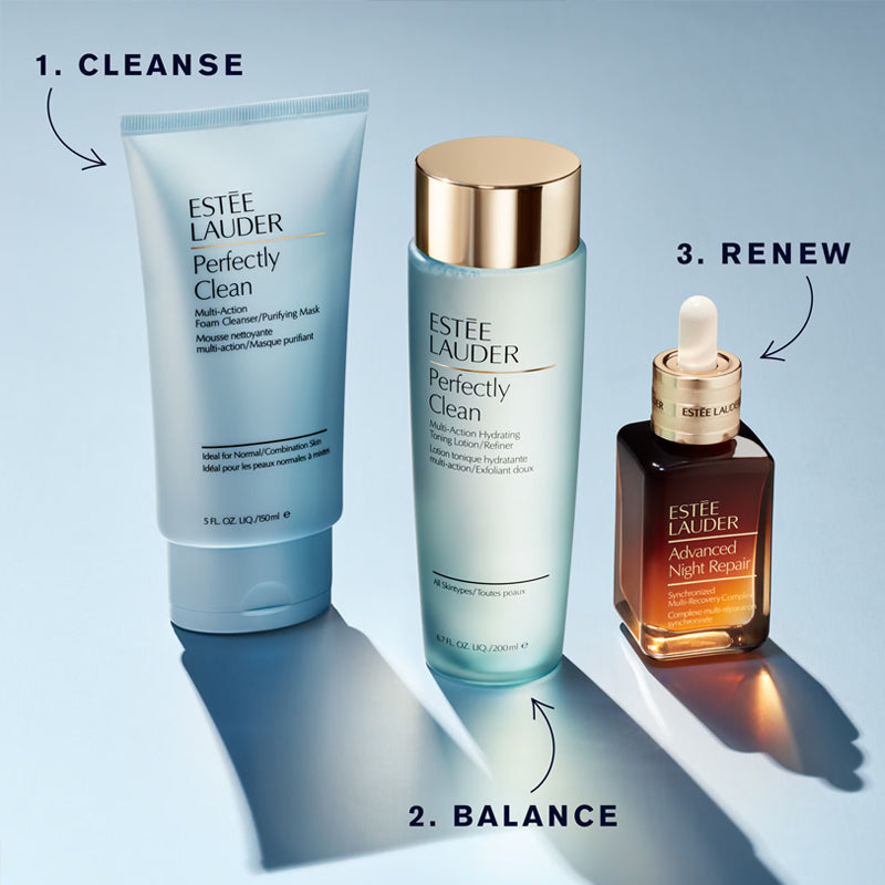 Estee Lauder: Perfectly Clean Multi-Action Foam Cleanser/Purifying Mask - 150ml