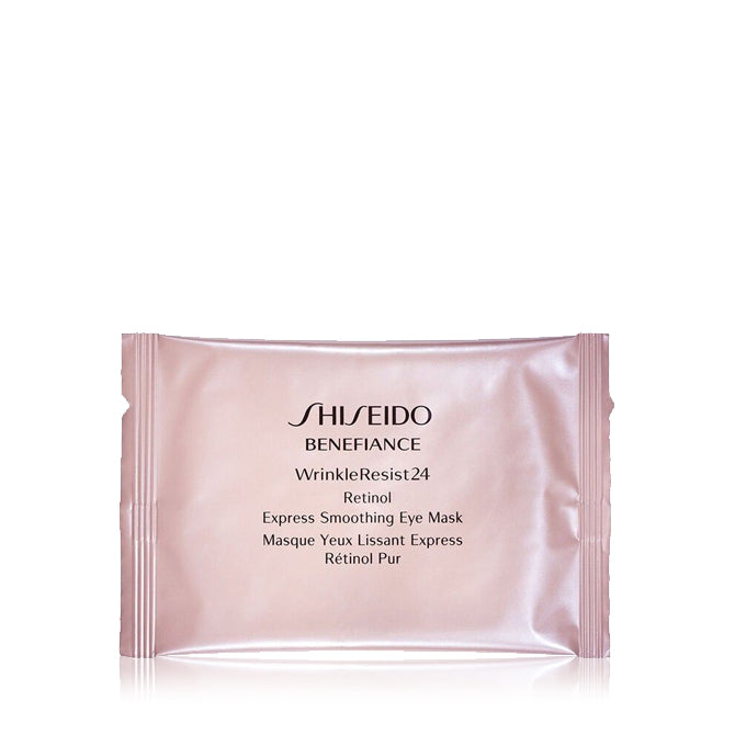 Shiseido Benefiance: WrinkleResist24 Pure Retinol Express Smoothing Eye Mask - 12x
