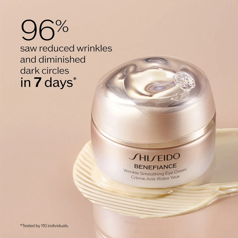 Shiseido Benefiance: Wrinkle Smoothing Eye Cream - 15ml