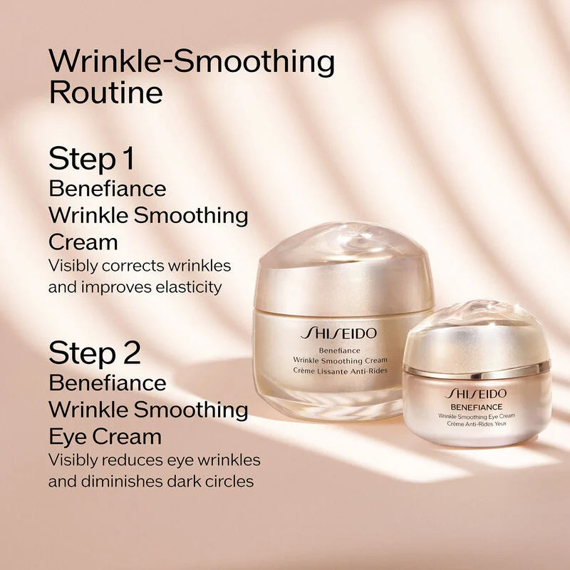 Shiseido Benefiance: Wrinkle Smoothing Eye Cream - 15ml