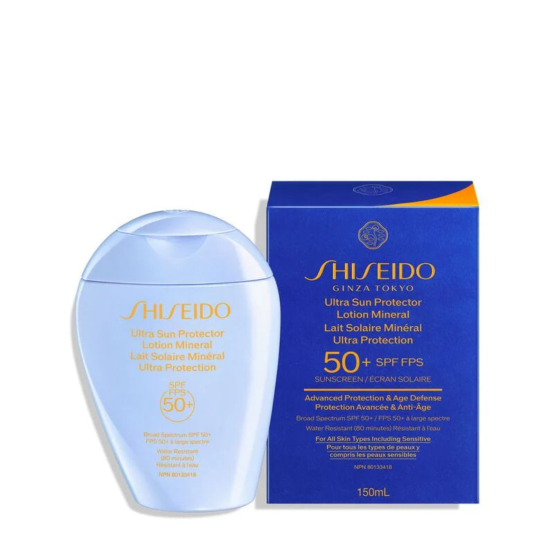 Shiseido: Ultra Sun Protector Lotion Mineral SPF 50+ - 50ml
