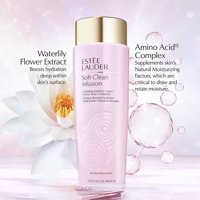 Estee Lauder: Soft Clean Infusion Hydrating Essence Treatment Lotion - 400ml